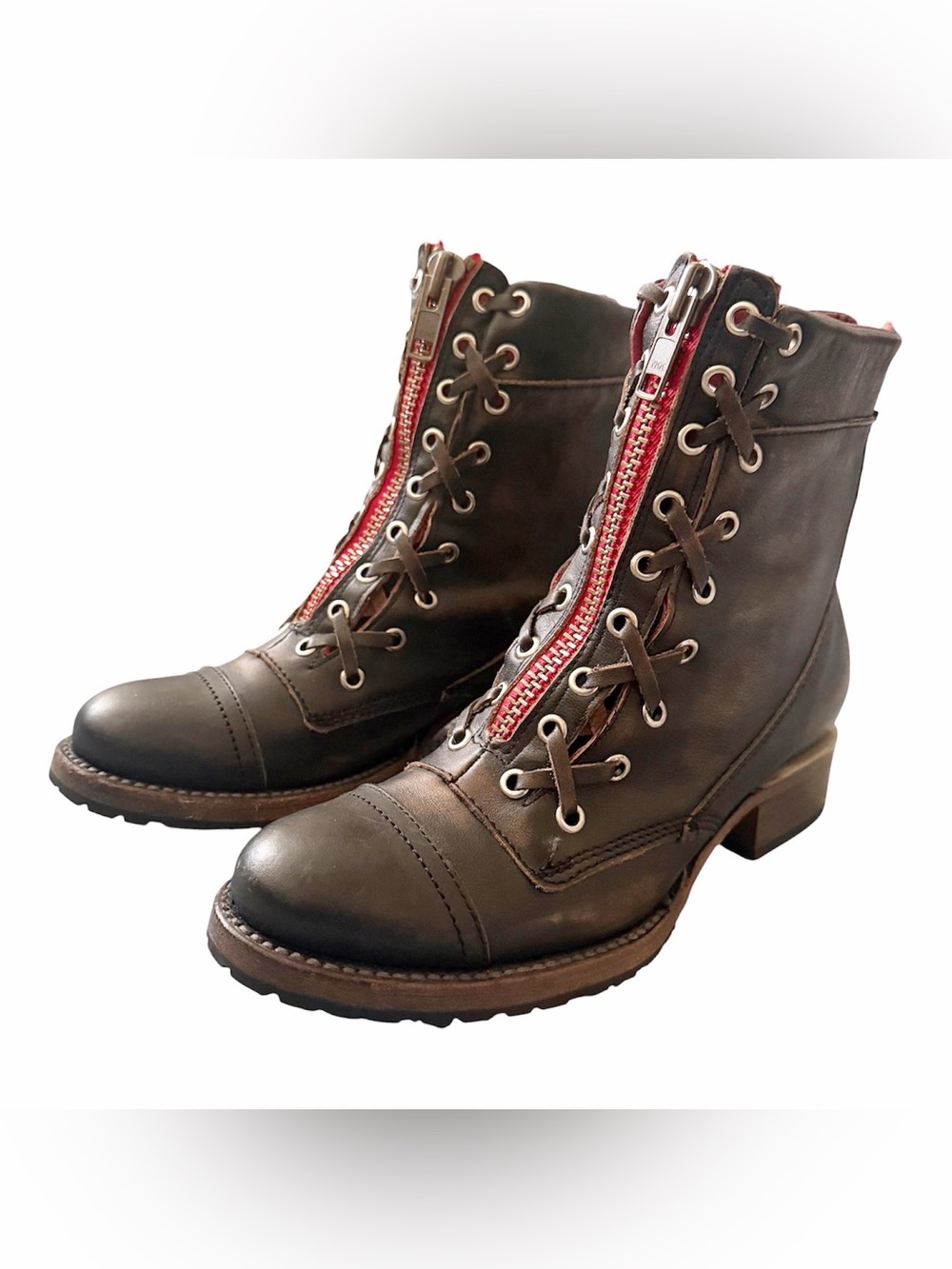 Freebird By Steven Women Liverpool Brown Leather Boots Size Women’s US 8